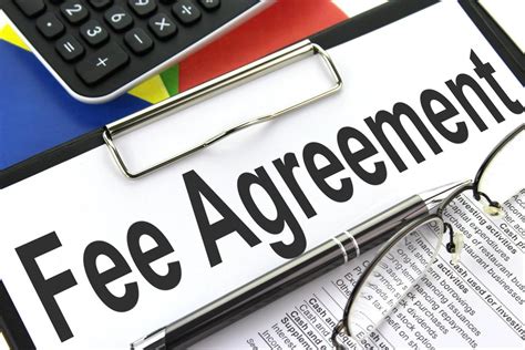 fee agreement clipboard image
