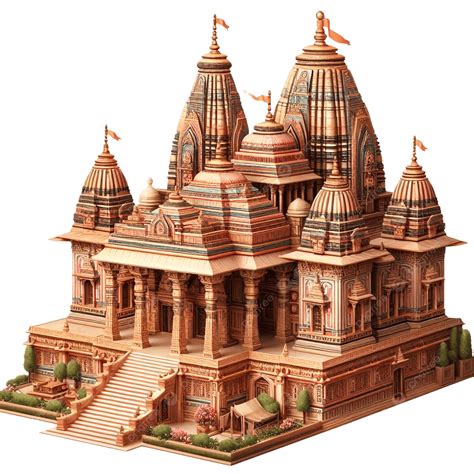 hinduism hindu temple ram mandir rama temple ayodhya png transparent