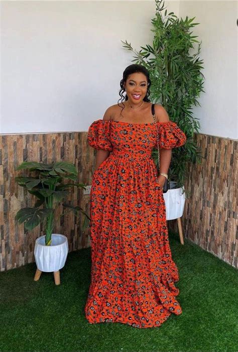 Ankara Long Dress , African Party Dress , Women Clothing, African Women