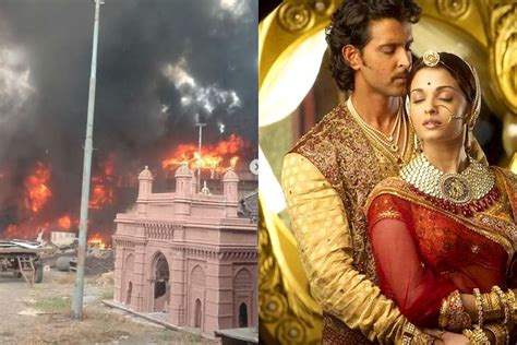 Hrithik Roshan and Aishwarya Rai Bachchan’s Jodhaa Akbar Set Caught Massive Fire in Karjat, No ...