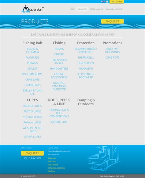 MasterBait - Anton Tarasov - MODX full stack web development, digital