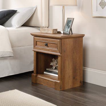 Sauder Palladia Traditional Nightstand, Select Cherry Finish - Walmart.com