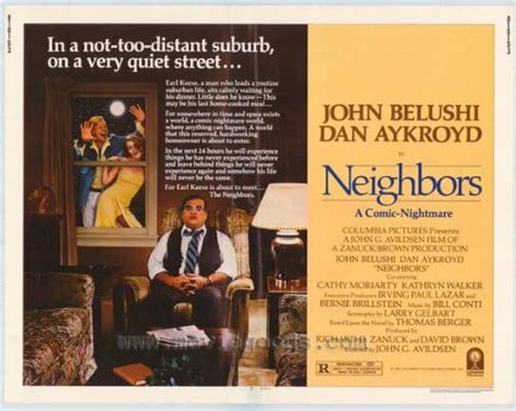 Amazon.com: Neighbors Movie Poster (22 x 28 Inches - 56cm x 72cm) (1981) Half Sheet -(John ...