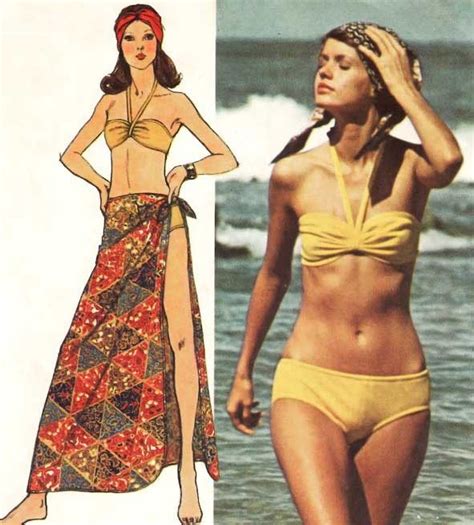 Mid 70s bikini Dress Code For Women, Wrap Bathing Suit, Bathing Suits ...