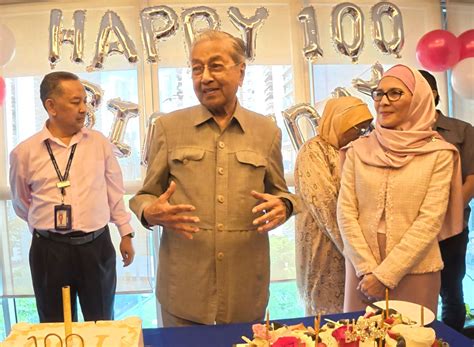 100 and Thriving: Tun Dr. Mahathir Mohamad shares the secret to a long
