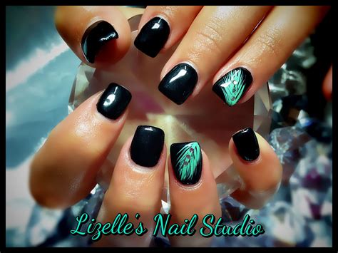 Pin by Lizelle Sequeira on Nails done by me ... | Feather nails, Nails ...