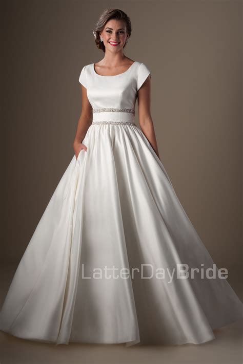 Modest Wedding Dresses | Moments Made Bridal in 2024 | Modest wedding