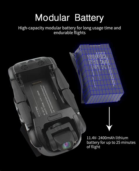 JJRC X12 AURORA 5G FPV GPS Foldable RC Drone RTF One Battery With Bag