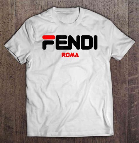 Fendi Roma Fila Version T-Shirt | TeeHerivar