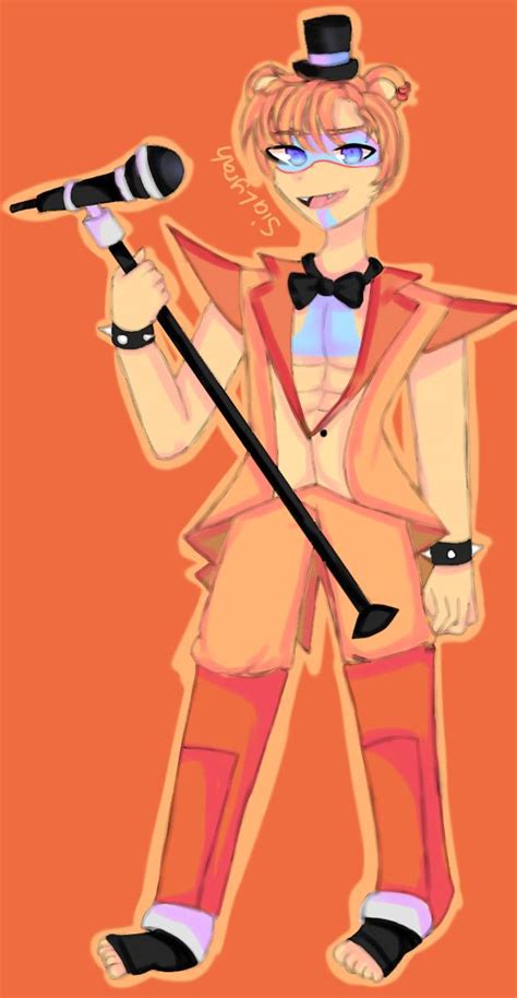 Glamrock Freddy~Fnaf~Human by DiamondLyrah on DeviantArt