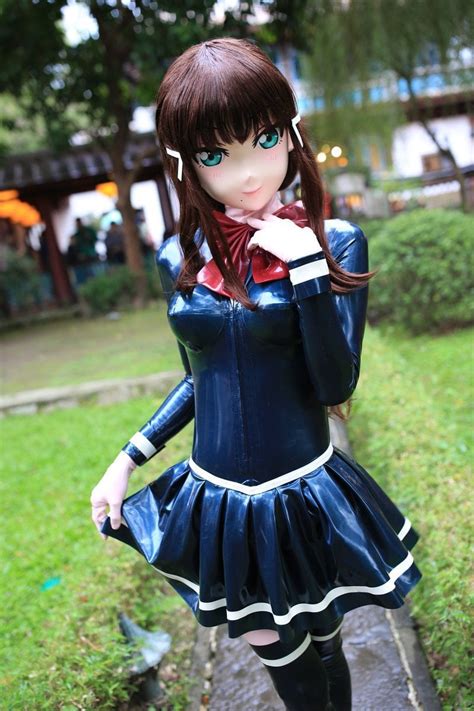 Latex Schoolgirl Kigurumi : r/RubberSissies