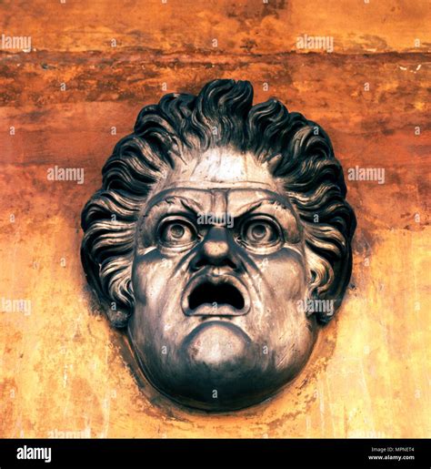 Roman theater mask hi-res stock photography and images - Alamy