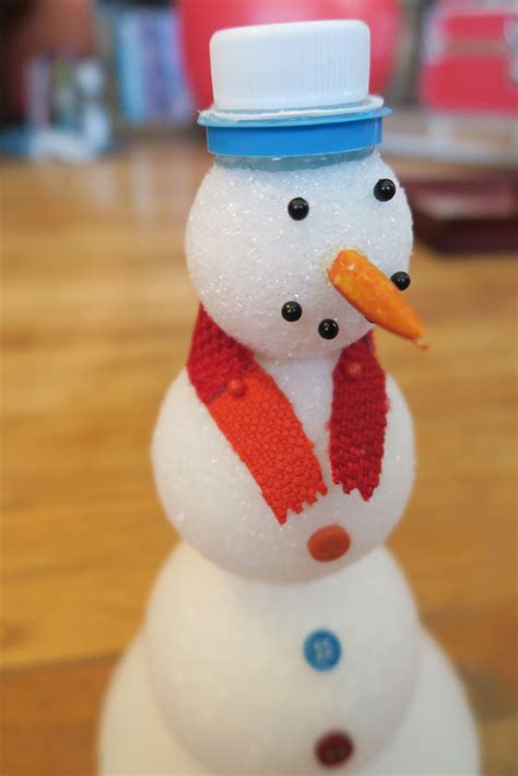 An Apel a Day: #Snowman #Craft