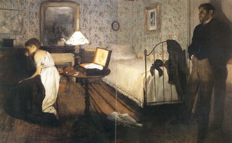 Interior (The Rape) - Edgar Degas - WikiArt.org - encyclopedia of