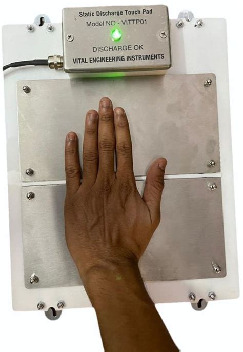 ss static discharge touch pad  led indication manufacturers