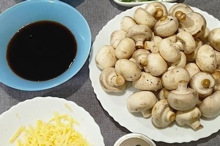 Сливочные грибы с сыром - пошаговый рецепт с фото (1651 просмотр)