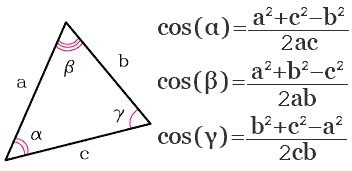 Найти углы треугольника | Calculators.vip