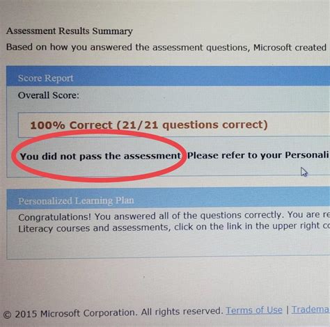 passing score onejob