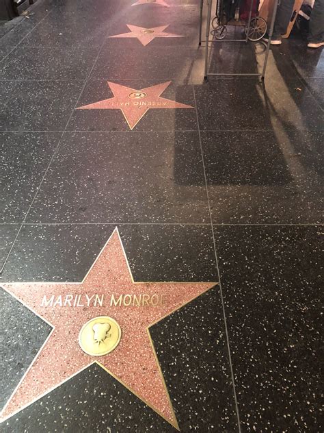 Marilyn Monroe Star Walk of Fame, Hollywood Blvd, Los Angeles, CA