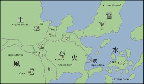 Naruto: 5 великих стран синоби