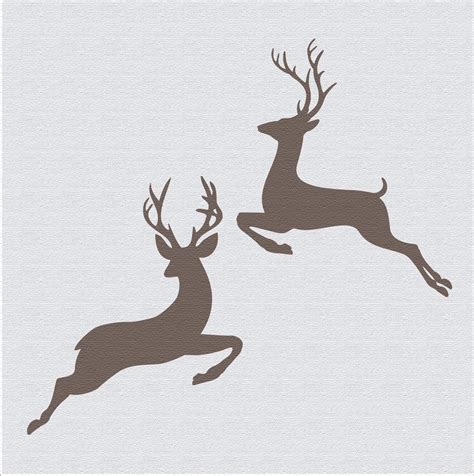Christmas Reindeer Stencil | Superior Stencils