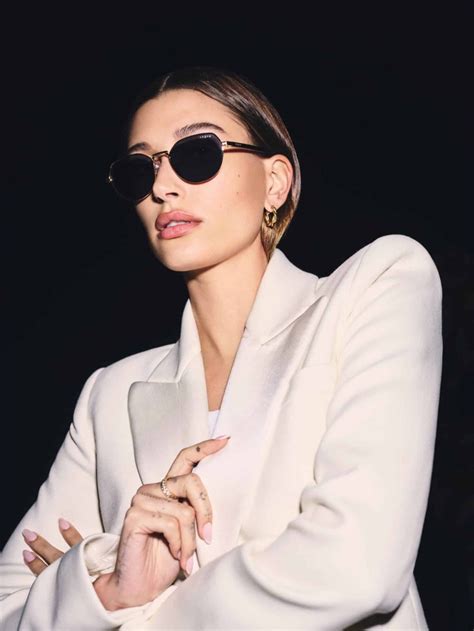 Hailey Bieber Vogue Eyewear Campaign 2022 Sunglasses