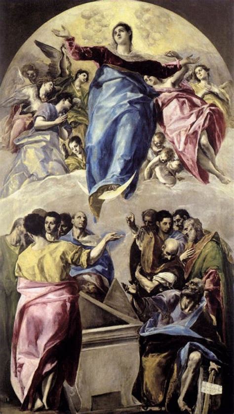 Maria-Hemelvaart (1577) - El Greco | El greco, Painting, El greco art