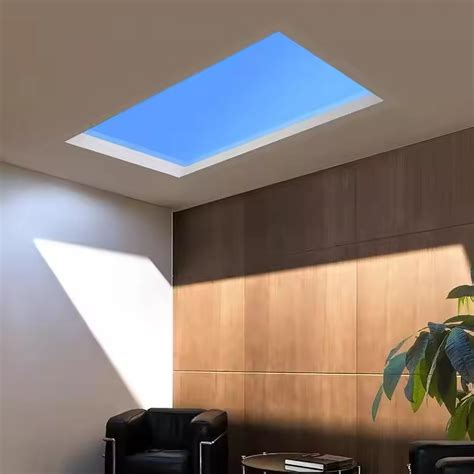 smart artificial skylight clear sunlight mimics dusk effect sky light