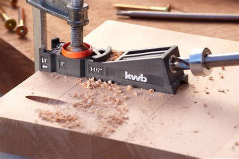 Купить Кондуктор для сверления отверстий под углом 15° KWB 758600, цена ...