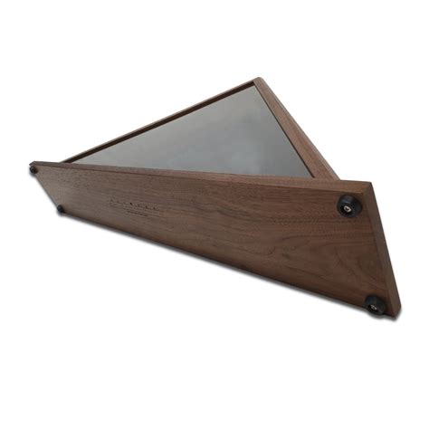 veteran flag display case   walnut hardwood  great etsy