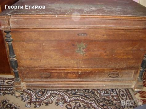 стар скрин за дрехи със чекмедже в Антикварни и старинни предмети в гр ...