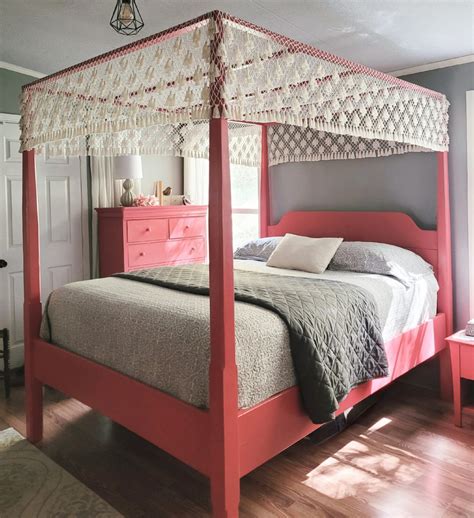 lace canopy    feminine canopy bedroom style