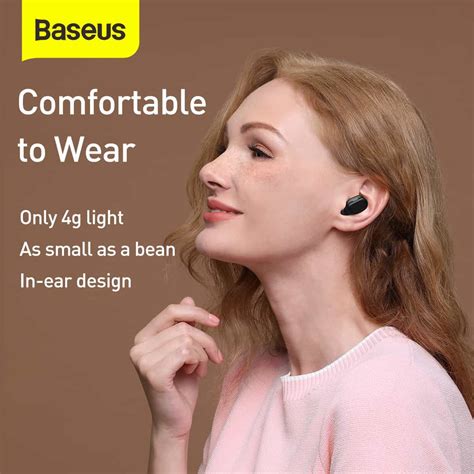 Baseus Encok True Wireless Earphones WM01 Plus (6M) - BaduDeal