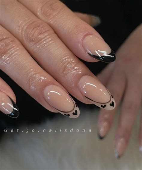 45 Black Valentine's Day Nail Designs for Edgy Elegance!