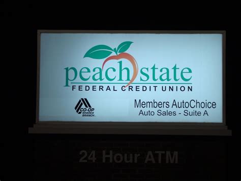peach state federal credit union   city winder