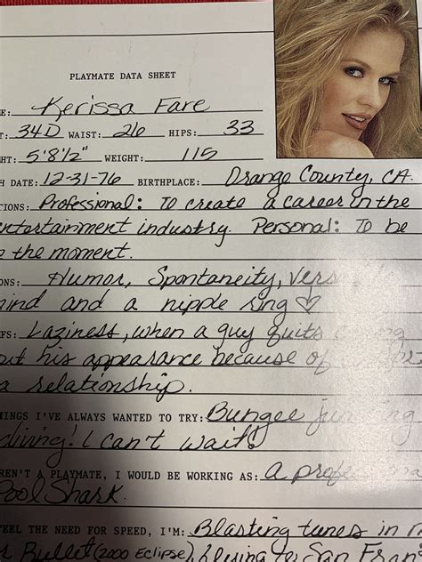 Kerissa Fare Playboy