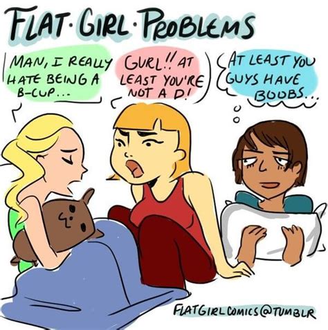 flat girl problems  flat girls