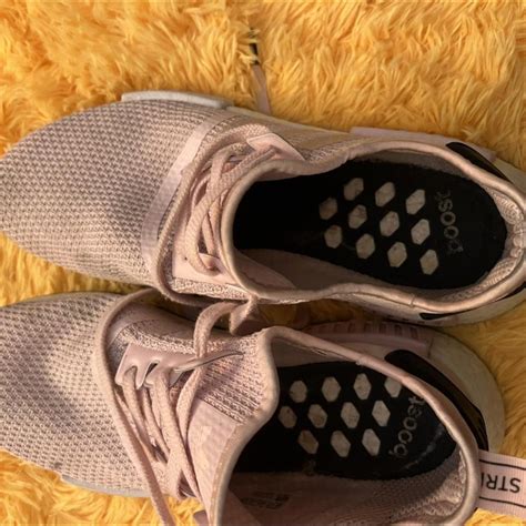 Pink Adidas Running Shoes - Depop