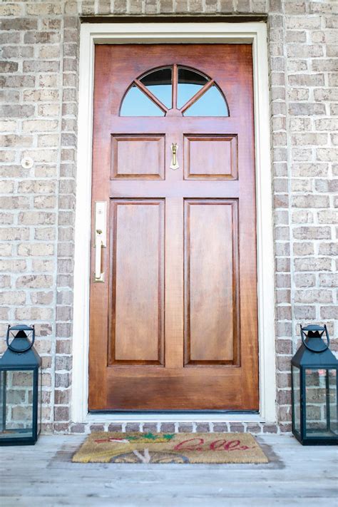 How To Stain Wood Front Doors at Sophie Catani blog