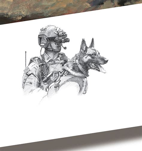 'INTO THE BREACH' - Military Artist Stuart Brown