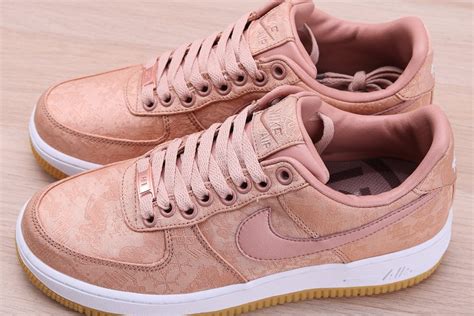 CLOT x Nike Air Force 1 PRM “Rose Gold Silk” 2020 - FavSole.com