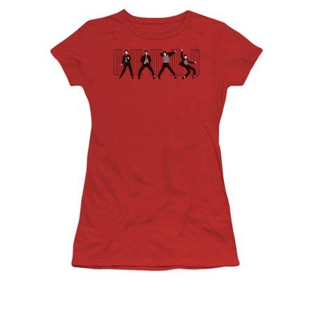 Elvis Presley Shirt Juniors Jailhouse Rock Red T-Shirt - Elvis Presley ...