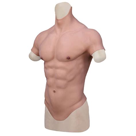 Buy Silicone Muscle Suit - Lifelike Silicone Fake Muscle Fake Chest