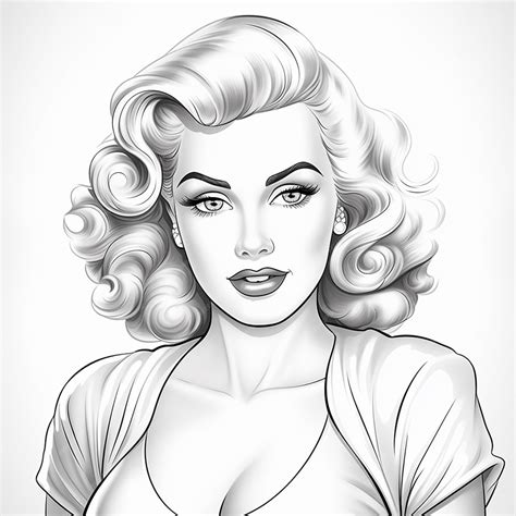 Premium AI Image | a drawing of a woman with a big breast and a big