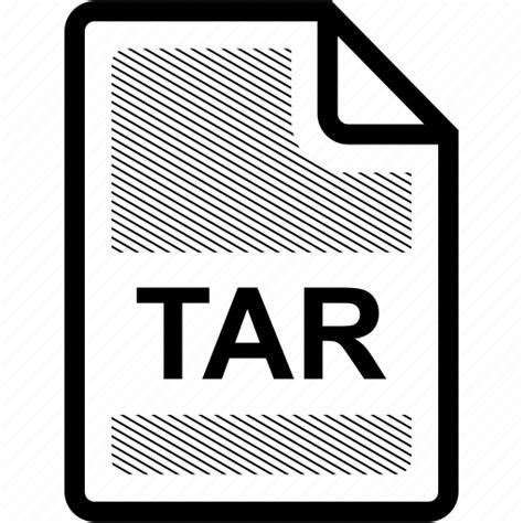 tar tar file extension file file format format type icon