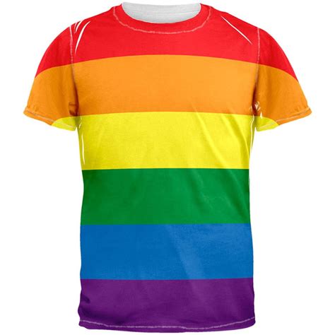 glory rainbow gay pride   adult  shirt large walmart