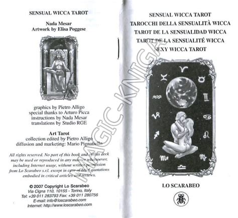 Таро Таинственного мира Sensual Wicca Tarot | Авваллон | читать ...