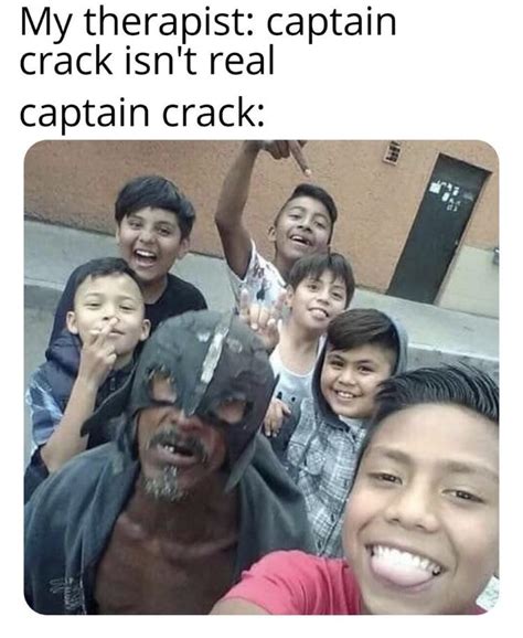 Captain crack to the rescue : r/memes