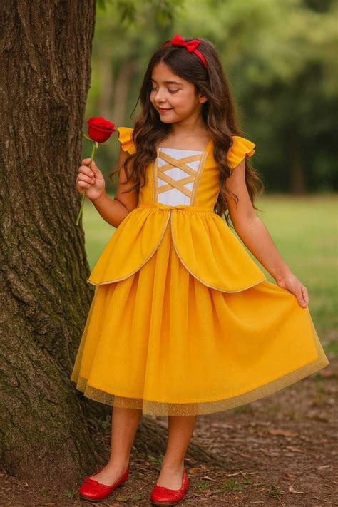 Vestido Da Princesa Bela - Vestido Princesa Bela | Elo7 Produtos Especiais