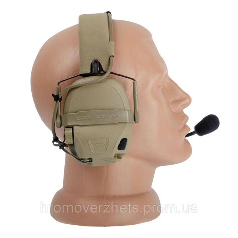 Наушники Ops-Core AMP Communication Headset, Connectorized NFMI, Tan ...